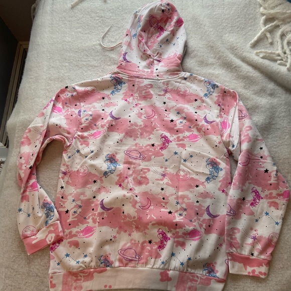 Hyper Space NASA Hoodie HTF Size L ⭐️🌙🧑🏻‍🚀 - Picture 8 of 13